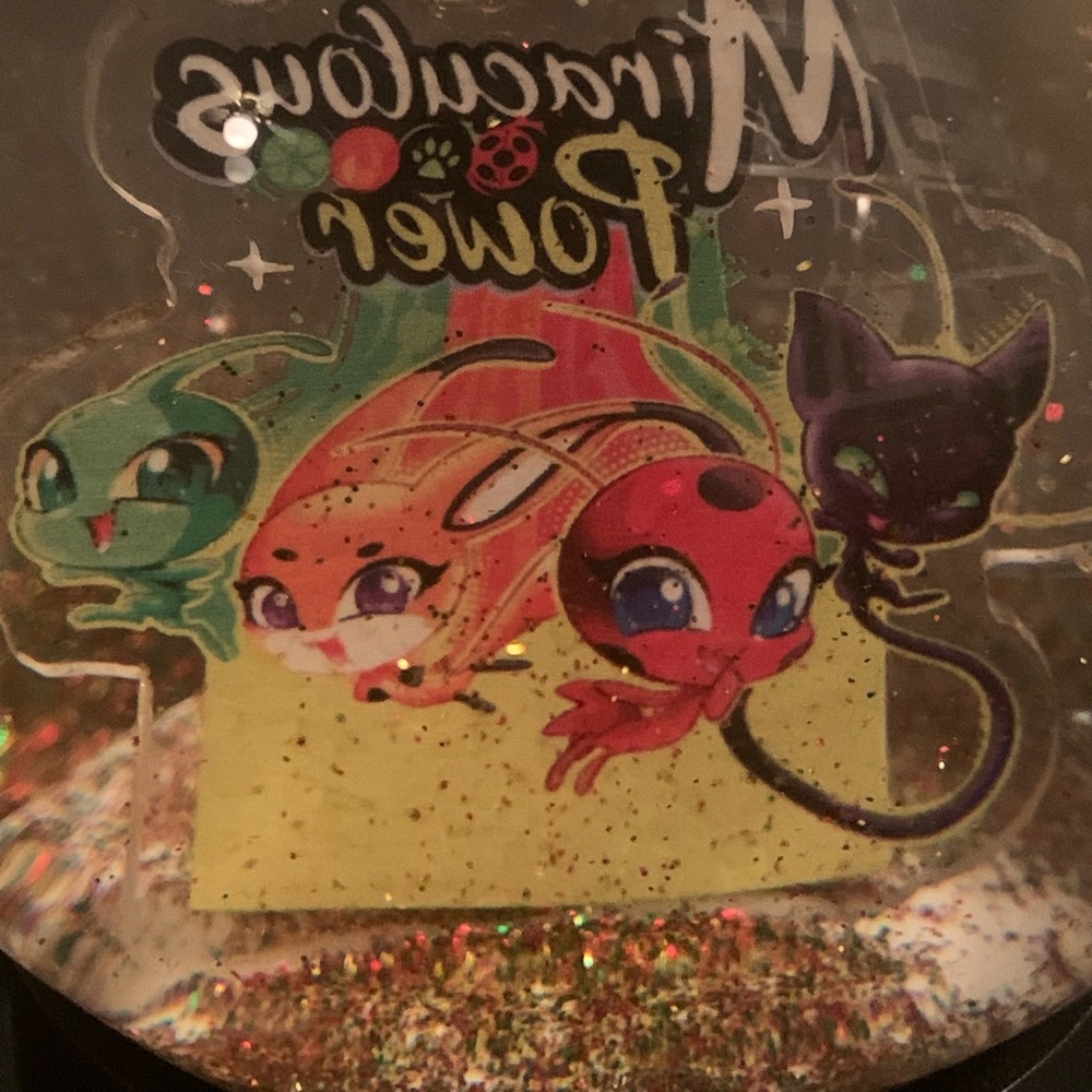 Like New Miraculous Ladybug Culturefly Winter 2020 Snowglobe.